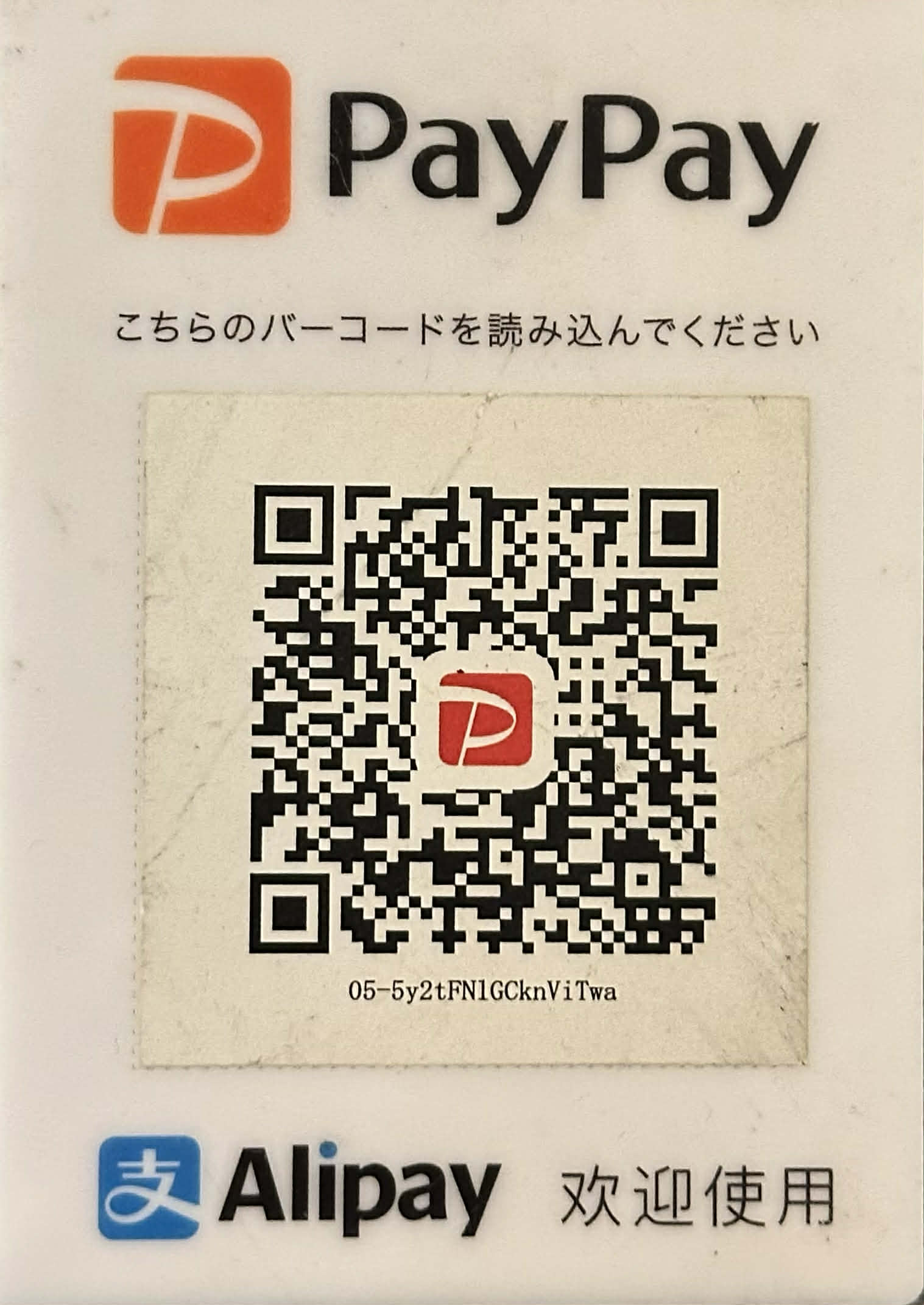 PayPay QR Code
